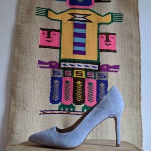 Baby Blue Banana Republic Heels